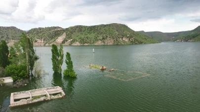 Karakurt Barajı’nın kapakları kapatıldı