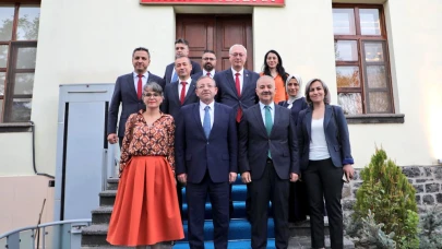 Vali Polat, Zeka Oyunları Federasyon heyeti ile bir araya geldi