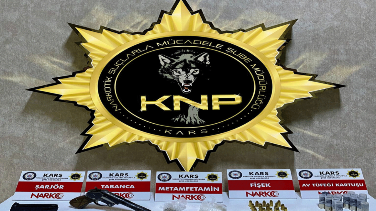 Kars’ta metamfetamin operasyonu