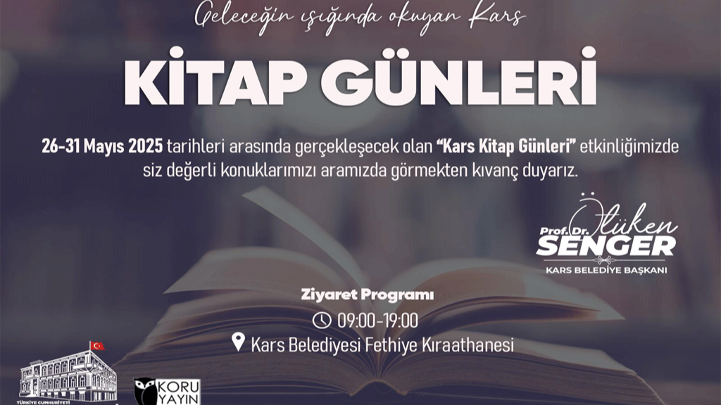 Kars’ta Kitap Günleri Fuarı açıldı
