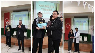 Kars’tan dereceye giren öğrenciler ödüllendirildi