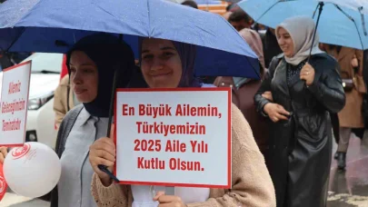 Aile Haftası’nda kortej yürüyüşü düzenlendi