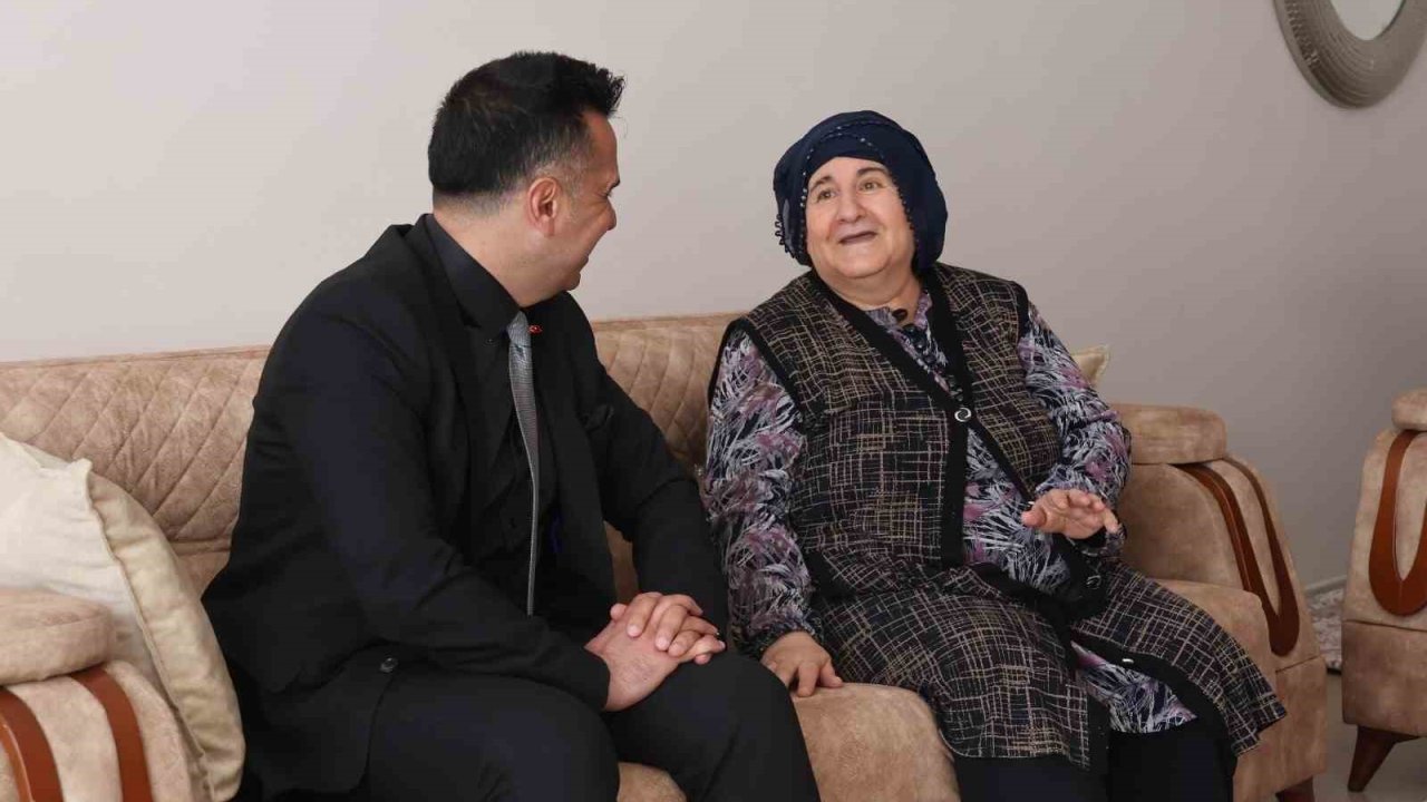 Anneler Günü’nde şehit ailelerine anlamlı ziyaret