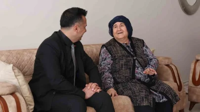 Anneler Günü’nde şehit ailelerine anlamlı ziyaret
