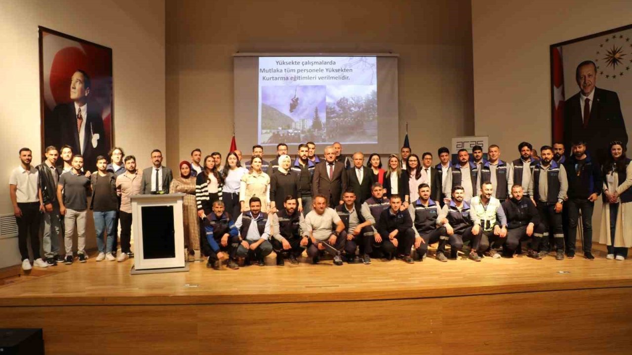 Aras Elektrik, "Yüksekte Çalışma" çalıştayına katıldı