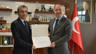 Bedir’den Çakmur’a teşekkür sertifikası
