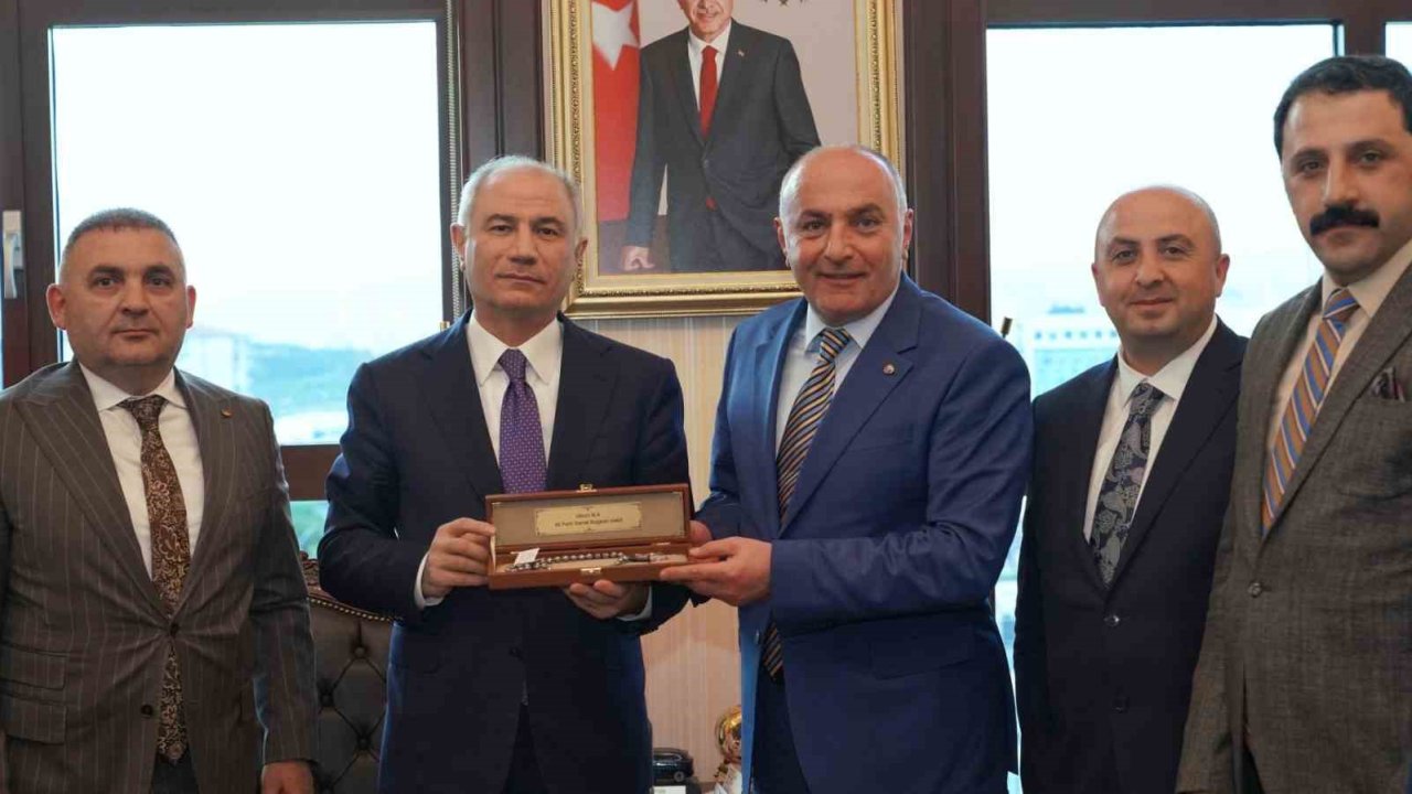 ETSO üyeleri AK Parti Genel Başkanvekili Efkan Ala’yı ziyaret etti
