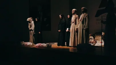 "Gazze’nin Kadınları" tiyatrosu üniversitede sahnelendi