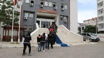Iğdır’da gözaltına alınan 12 şüpheli adliyeye sevk edildi