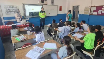 Iğdır’da öğrencilere trafik bilinci eğitimi verildi