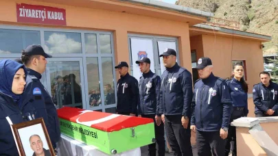 İnfaz ve koruma memuruna hüzünlü veda