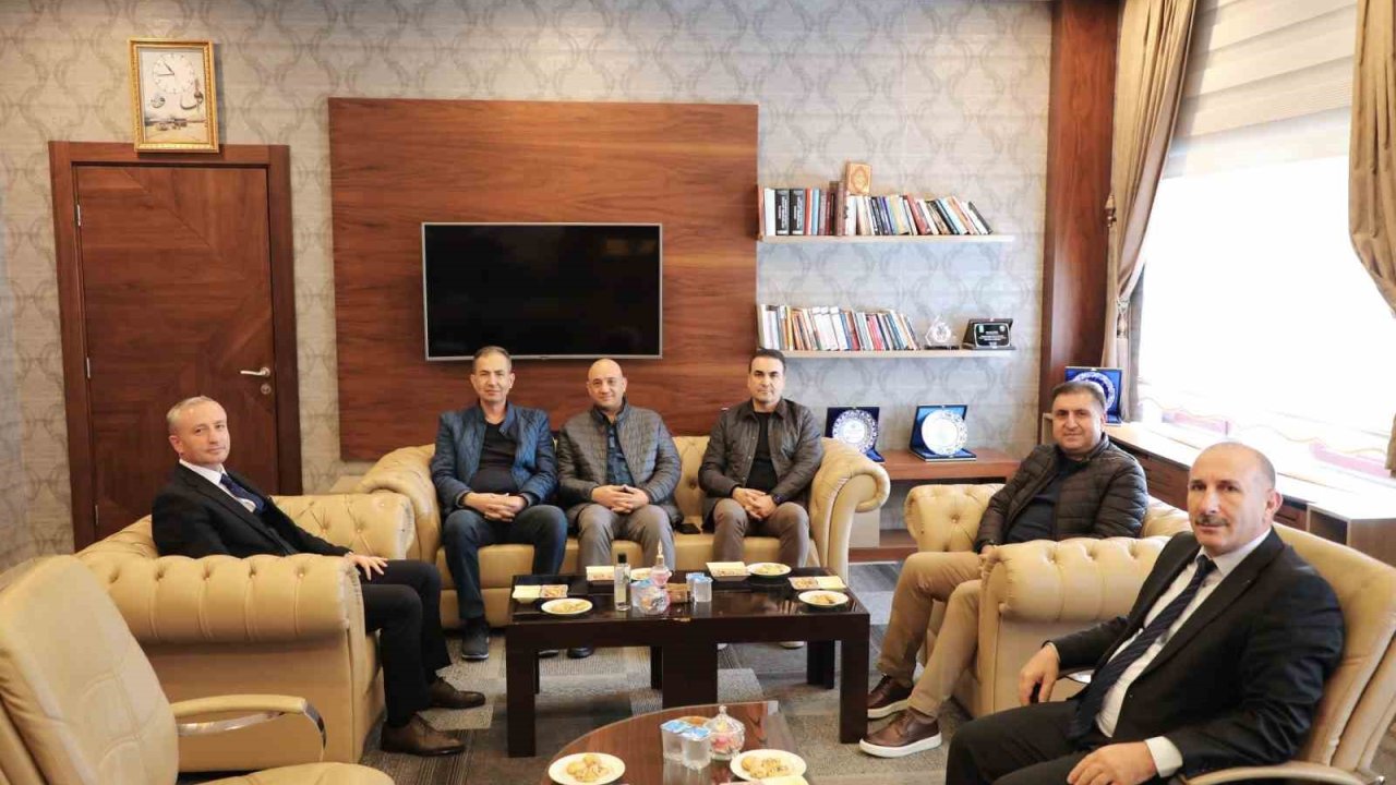 İstanbul İl Milli Eğitim Müdürü Yentür’den Ağrı İl Milli Eğitim Müdürü Kökrek’e ziyaret