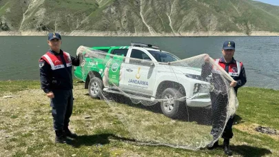 Erzurum'da kaçak avcılar yakalandı