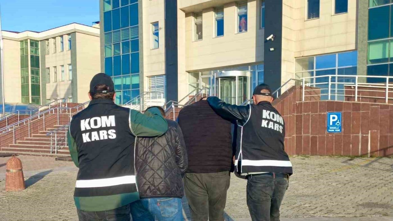 Kars’ta 9 yıl hapis cezaları bulunan kardeşler yakalandı