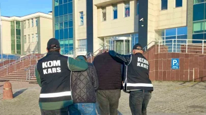 Kars’ta 9 yıl hapis cezaları bulunan ağabeyi ve kardeşi yakalandı