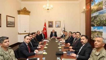 İl Güvenlik ve Asayiş Koordinasyon toplantısı yapıldı
