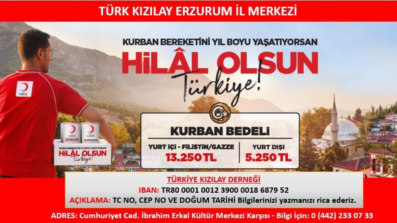 "Kurban bereketi dünyanın dört bir yanında yaşanacak"
