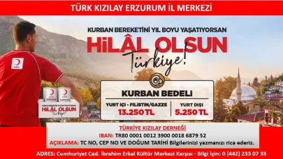 Kızılay 2025 vekaletle kurban kesim kampanyası başladı