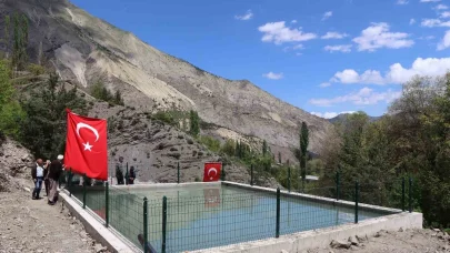 Oltu Arıtaş Mahallesi’ne 160 tonluk sulama havuzu