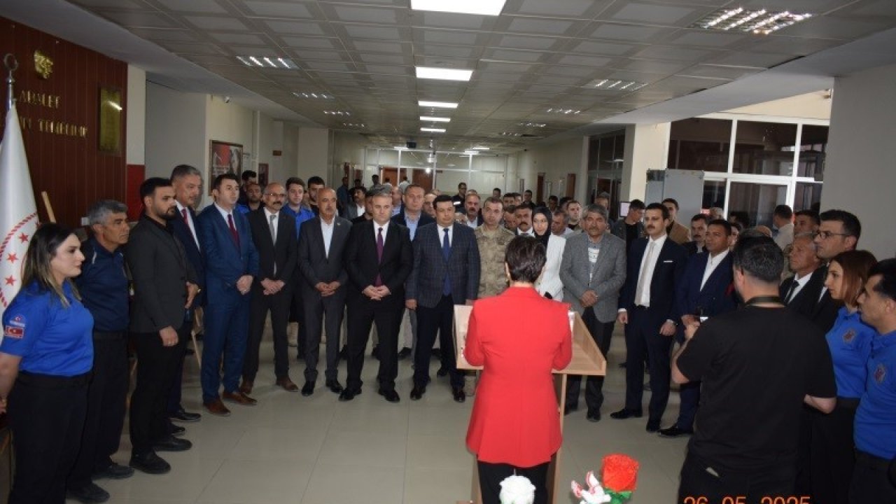 Patnos’ta hükümlü ve tutukluların  el emeği ürünleri sergilendi