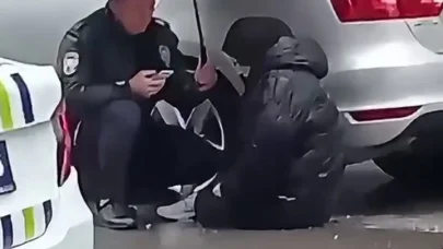Erzurum'da polisten yürek ısıtan davranış