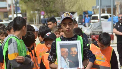 Sarıkamış’ta anlamlı yürüyüş