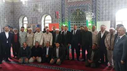 Tutak’ta hacı adayları kutsal topraklara uğurlandı
