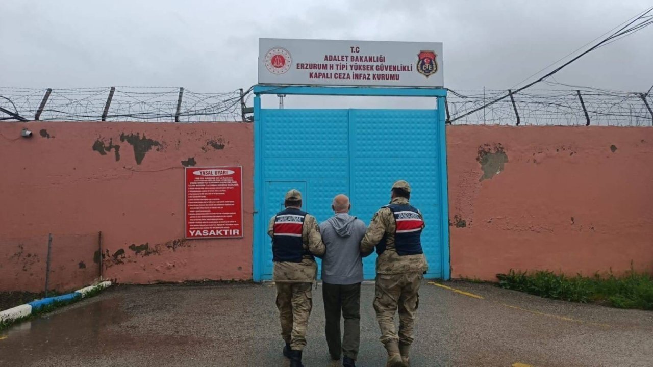 Erzurum'da hakkında arama kararı olan şahsı yakalandı