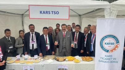 Kars’ın coğrafi işaretli ürünleri TOBB’da tanıtıldı
