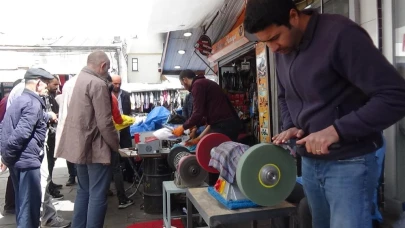 Kars’ta bıçakçılarda yoğunluk