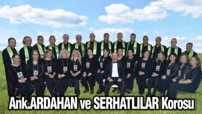 Başkent Ankara’da, Ardahan Serhatlılar Korosu