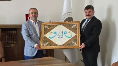 Vali Yardımcısı Çıkrık veda ziyaretinde