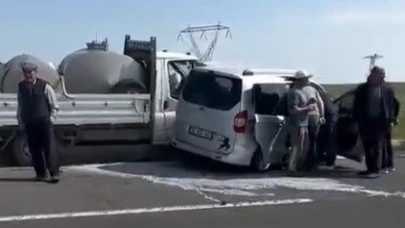 Selim’de trafik kazası: 1 yaralı