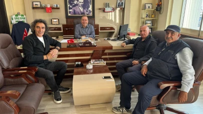 Ardahan Sanat Kooperatifi üyeleri TSO Başkanı Demirci'yi ziyaret etti