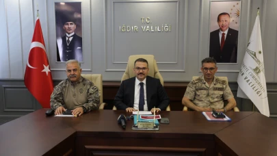 Iğdır'da "Asayiş ve Güvenlik Toplantısı" düzenlendi