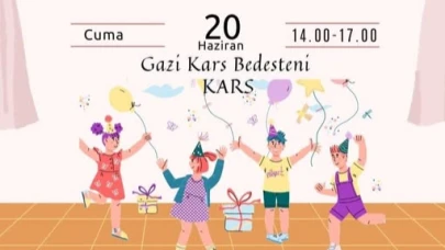Kars’ta çocuklar için eğlence