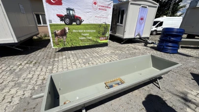 Ardahan'da çobanevi ve sıvat desteği verildi