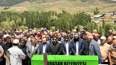 Ocak Partisi Genel Başkanı Canpolat'ın cenazesi Erzurum'da defnedildi