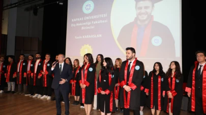 KAÜ’de mezuniyet coşkusu