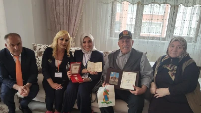 Açık Kapı Şube Müdürlüğü şehit yakınları ve gazileri ziyaret ediyor