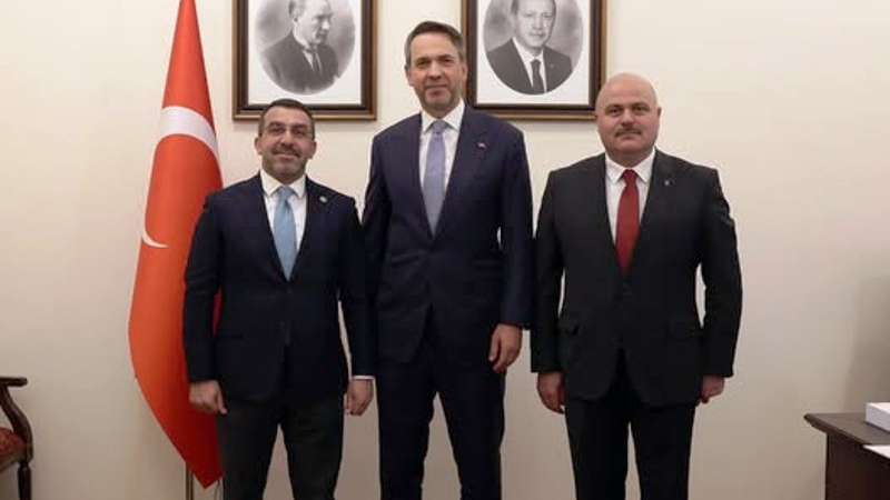 Milletvekili Çalkın, Bakan Alparslan Bayraktar ile Kars’ı konuştu