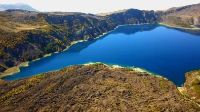 Nemrut Krateri ziyaretçilerini mest ediyor
