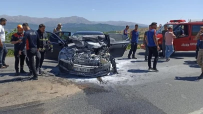 Adilcevaz Kaymakamı Özçelik, trafik kazası geçirdi