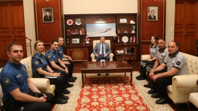 Vali Polat özel güvenlik görevlileri ile bir araya geldi