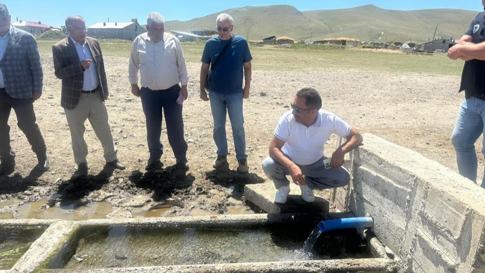 Sarıkamış’ta köylerin su sorunu çözülüyor