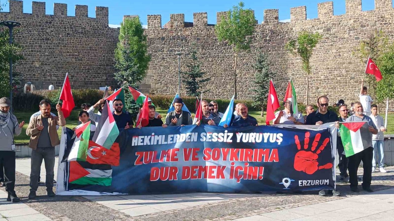 81 haftadır Gazze için süren sessiz yürüyüş