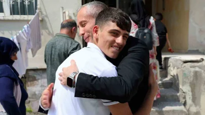 Ağrı Milli Eğitim Müdürü Kökrek’ten LGS öncesinde özel eğitim öğrencisi Duzlu’ya moral ziyareti