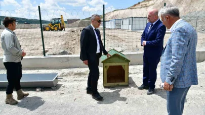 Ardahan’da sahipsiz hayvanlara yuva