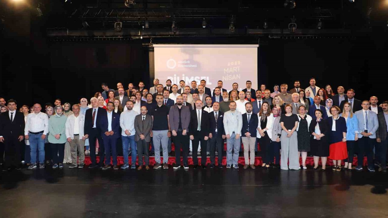 Atatürk Üniversitesi'nde Bilimsel Teşvik Töreni düzenlendi
