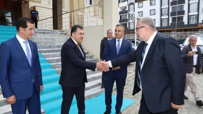 Başkan Demir, Gürcistan heyeti ile bir araya geldi